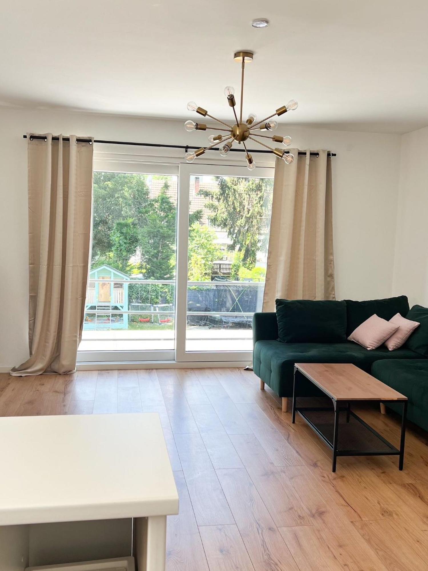 2 Zkb Apartment In Mannheim Kueche - Parken - Grosser Tv Ngoại thất bức ảnh